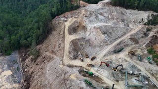 North Carolina drone video shows mine operations residents say plague Hurricane Helene-ravaged area