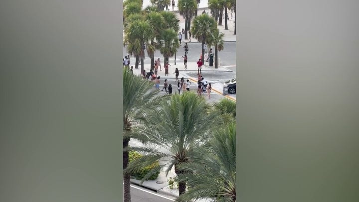Teen shot during wild takeover at busy beach