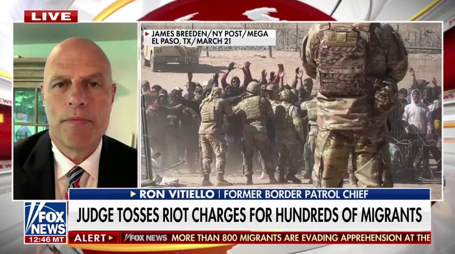 ‘Frustrating’ that hundreds of migrants’ riot charges dropped: Ron Vitiello