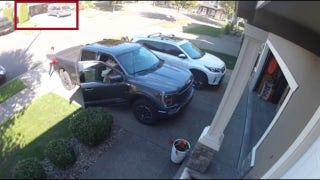 Neighborhood cameras catch Washington kidnapping suspect fleeing past responding officer - Fox News