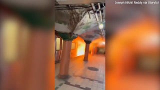 NJ train passengers evacuate smoke-filled car