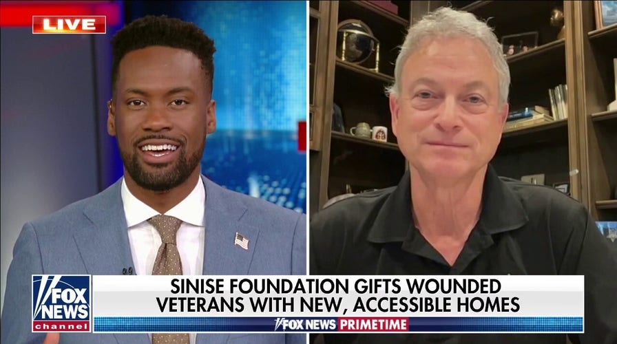 Gary Sinise Foundation provides wounded veterans with new homes 