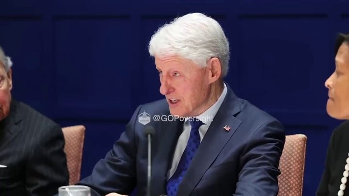 Bill Clinton says Trump 'never said anything' to suggest he was involved with Epstein