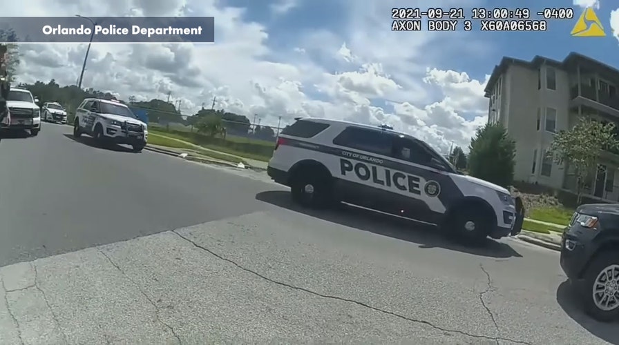 Watch: Video shows Orlando officers being ambushed in broad daylight