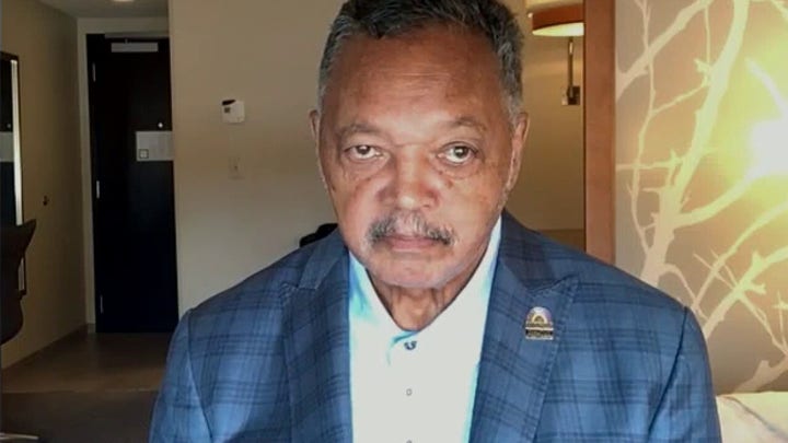 Rev. Jesse Jackson pays tribute to John Lewis