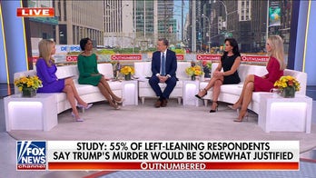 Study reveals 'assassination culture' becoming normalized on the left: 'Disturbing'