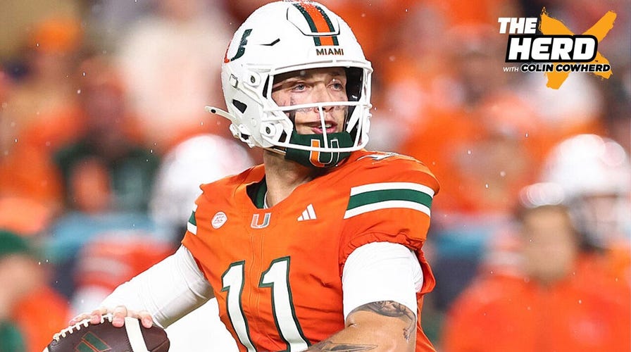 Carson Beck throws for 205 yards and 2 TDs in Miami's 27-24 win vs. Notre Dame, is the ACC back? | The Herd