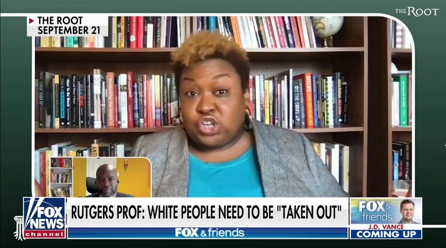 Rutgers professor doubles down on anti-White rant