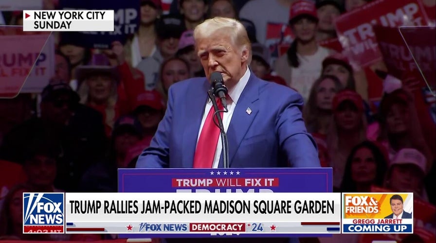 Best moments from Trump's historic Madison Square Garden rally full of surprises