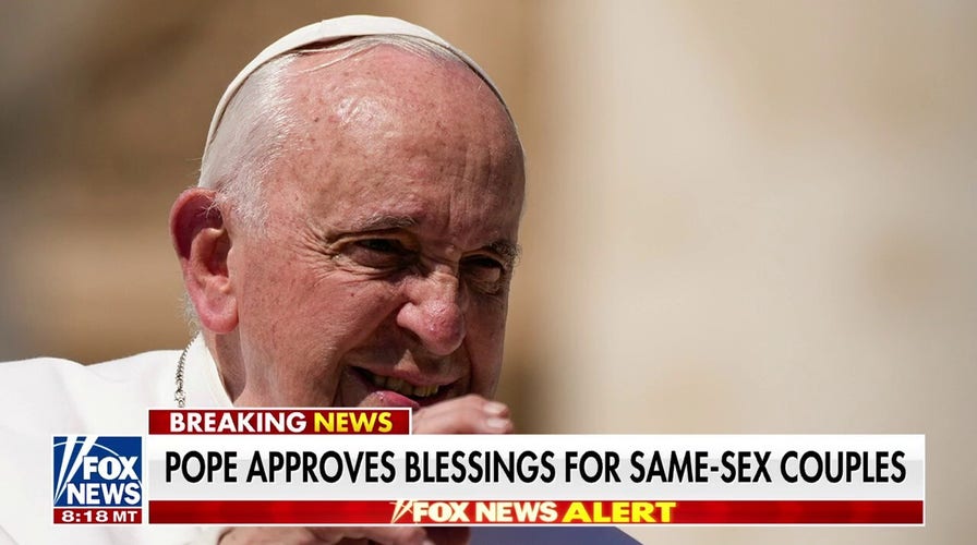 Pope approves blessings for same-sex couples