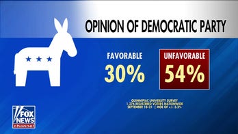 New poll shows more than half of Americans disapprove of Democratic Party