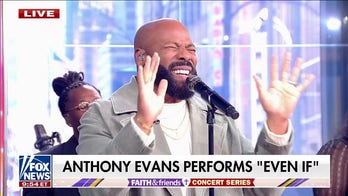 Anthony Evans performs live on ‘Fox & Friends Weekend’