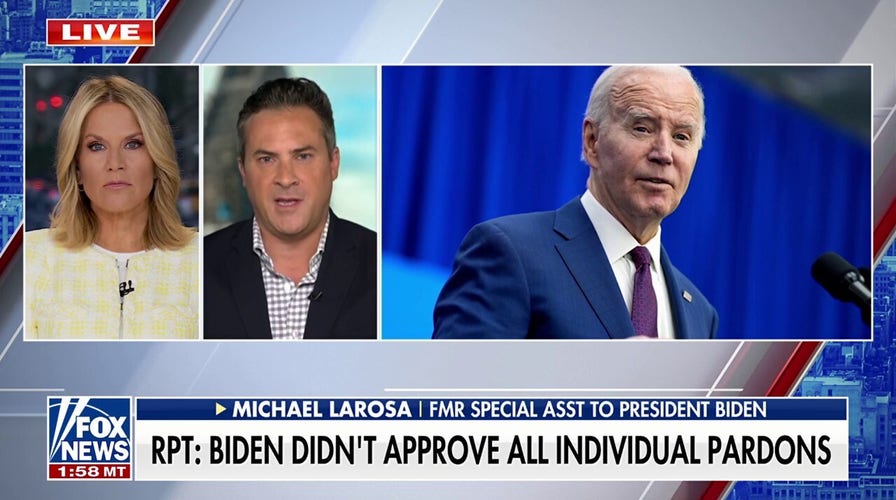 Former assistant says somebody 'dropped the ball' on Biden's pardons