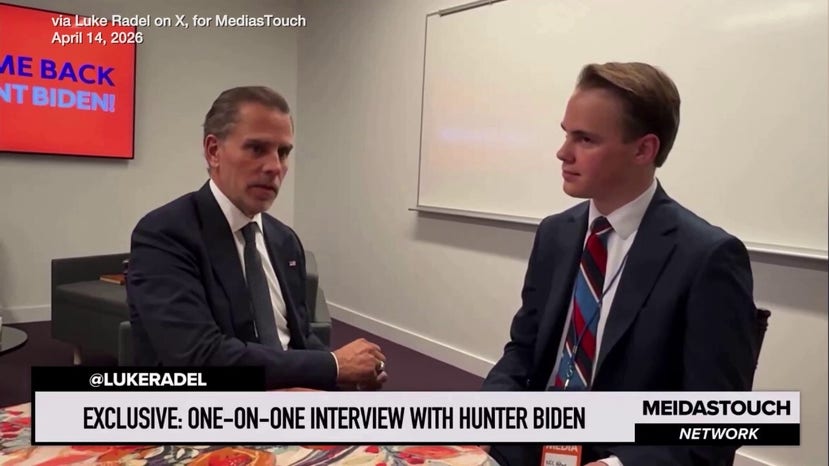 Hunter Biden admonishes Democratic leadership in Congress, calls Newsom greatest 'warrior'