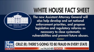 White House creates new assistant AG role to probe fraud