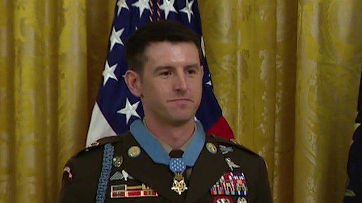Sgt. Major Thomas Payne receives nation's highest military award