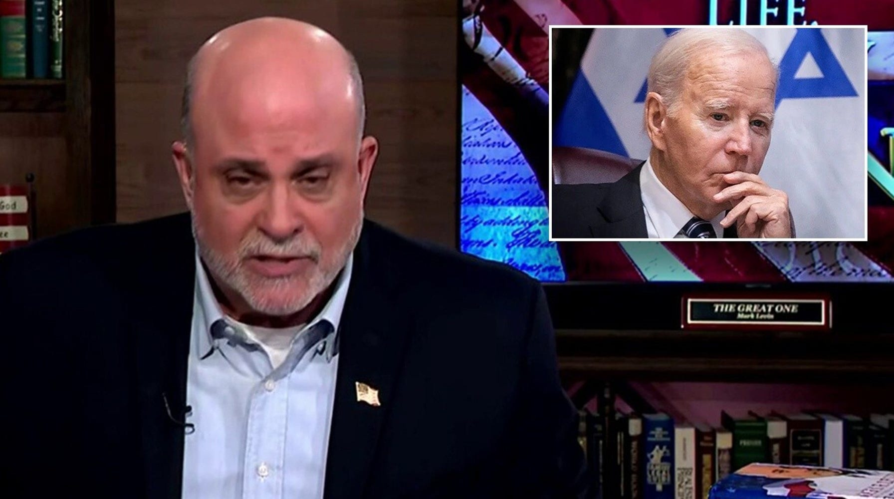 Mark Levin Unleashes on Biden: 'Who the Hell Do You Think You Are?'