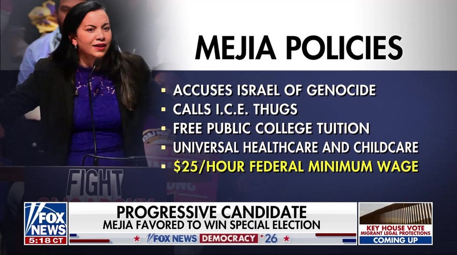 Democrat Analilia Mejia favored in NJ special House election
