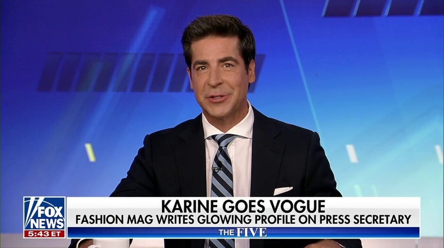 KJP got a ‘glowing profile’ in the liberal fashion magazine: Jesse Watters