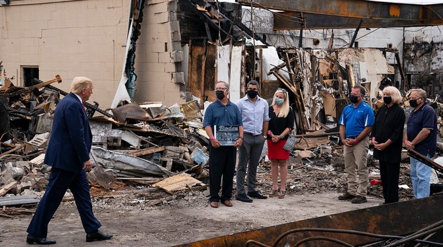 Trump, Biden campaigns target Midwest battleground states as unrest continues in Wisconsin