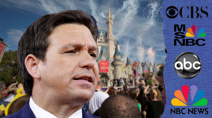 Montage: MSNBC, NBC, ABC, CBS cheerlead Disney, bash Florida Republicans