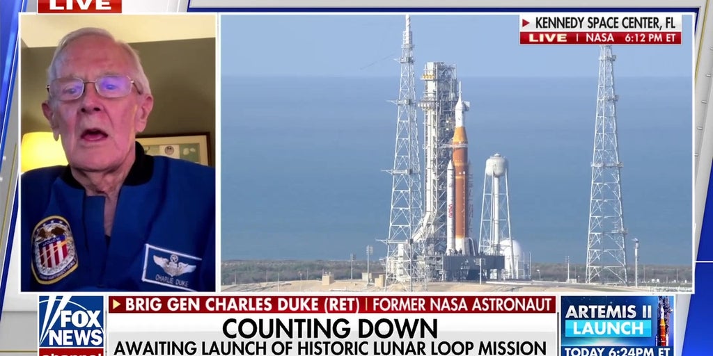 Apollo 16 astronaut reflects on moon landing amid Artemis II launch