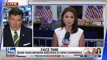 Trump takes questions from press again as Harris continues to duck reporters