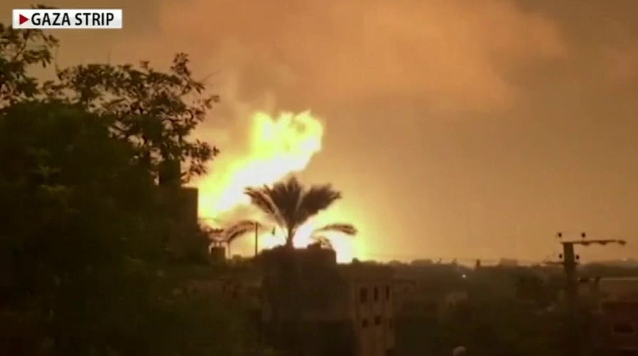 Israel launches launches airstrikes on Gaza strip in retaliation for rocket attack