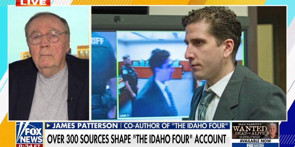 James Patterson suggests Bryan Kohberger 'doesn't exactly know' motive behind killings