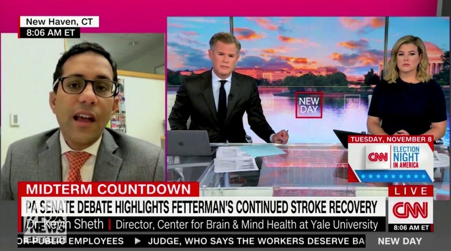 CNN brings on doctors who praise Fetterman's 'remarkable' performance