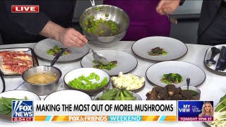 NYC chef shares how to make morel mushrooms with poached lobster
