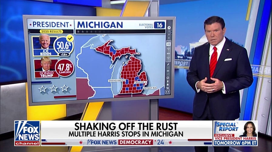  Polls indicate a close 2024 presidential race