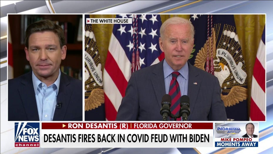 DeSantis fires back at Biden: ‘Every COVID variant on this planet’ is coming through his open border