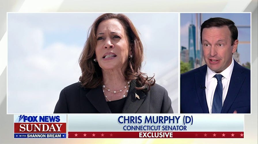 Sen. Chris Murphy touts Kamala Harris' effort to mitigate migrant surge