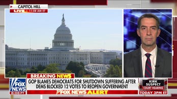  Sen. Cotton urges Democrats to ‘come to their senses,’ end government shutdown