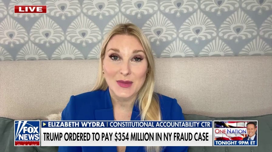 Trump's appeal in NY fraud ruling would be an 'expensive proposition': Elizabeth Wydra