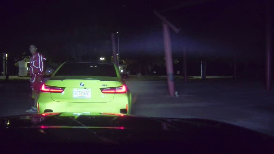 Florida street takeover caught on dashcam as trooper launches 140-mph chase