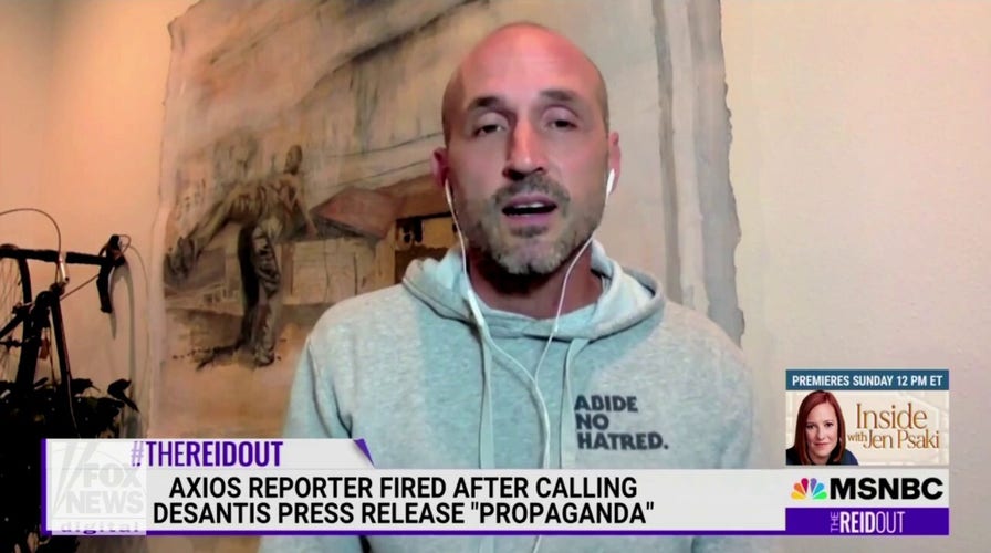 Reporter Ben Montgomery claims his Axios firing will have a 'chilling effect' for media