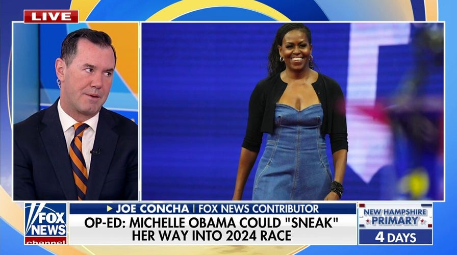 Michelle Obama could 'sneak' her way into the 2024 race, op-ed warns