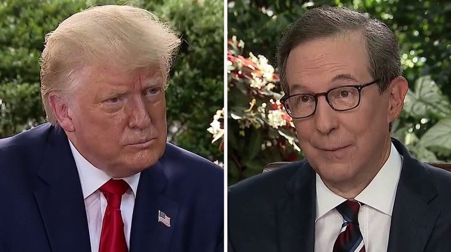 Chris Wallace discusses his interview with President Trump