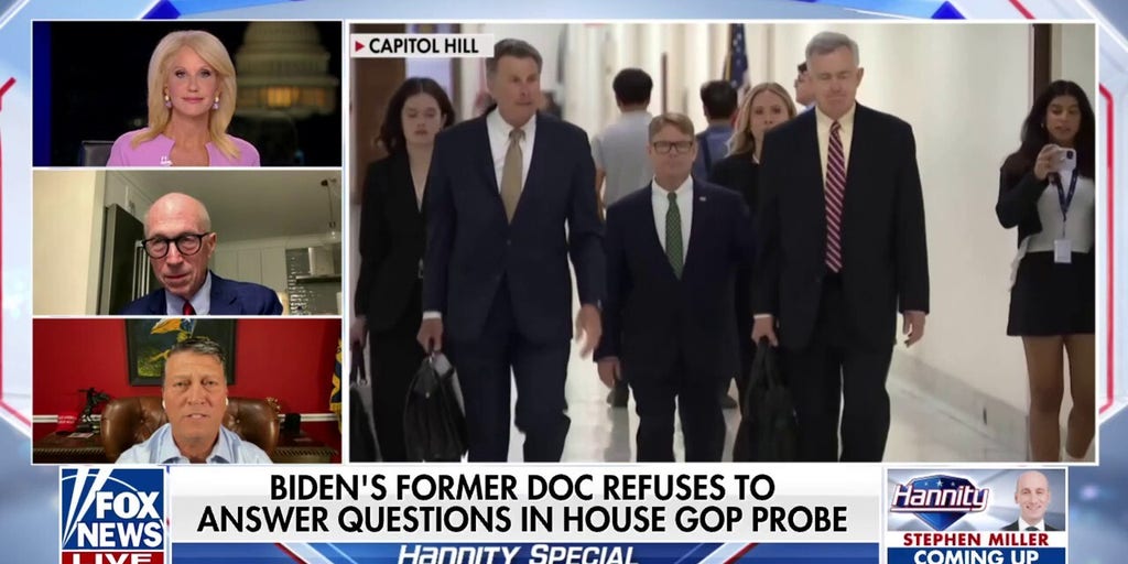 Biden's doctor was 'part of the cover-up,' former White House doctor says