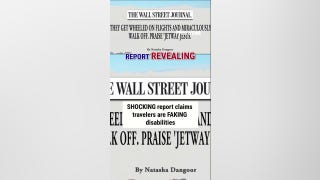 SHOCKING report claims travelers are FAKING disabilities