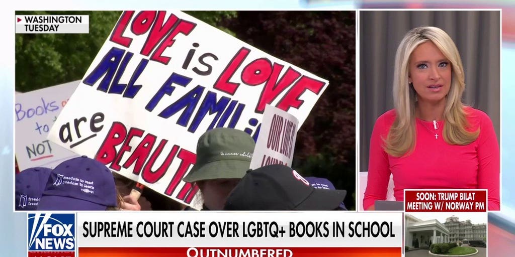 Protests erupt as Supreme Court considers case on LGBT books in schools ...