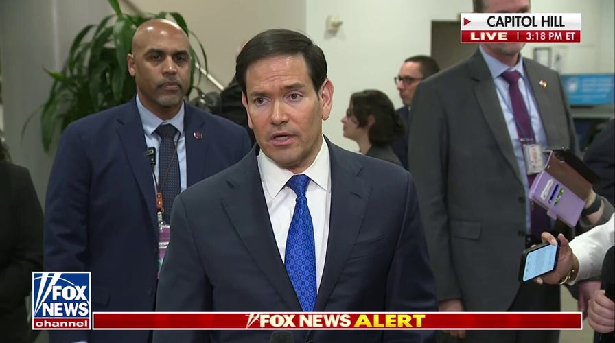 State Secretary Rubio addresses media on Operation Epic Fury