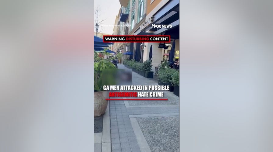 CA men ATTACKED successful  imaginable  antisemitic hatred  crime