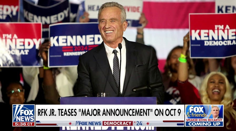 RFK Jr. hints at third-party presidential bid ahead of major announcement