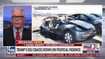 Hugh Hewitt: We are going to see the end of Tesla attacks and any issue the DOJ 'quickly' comes down on 