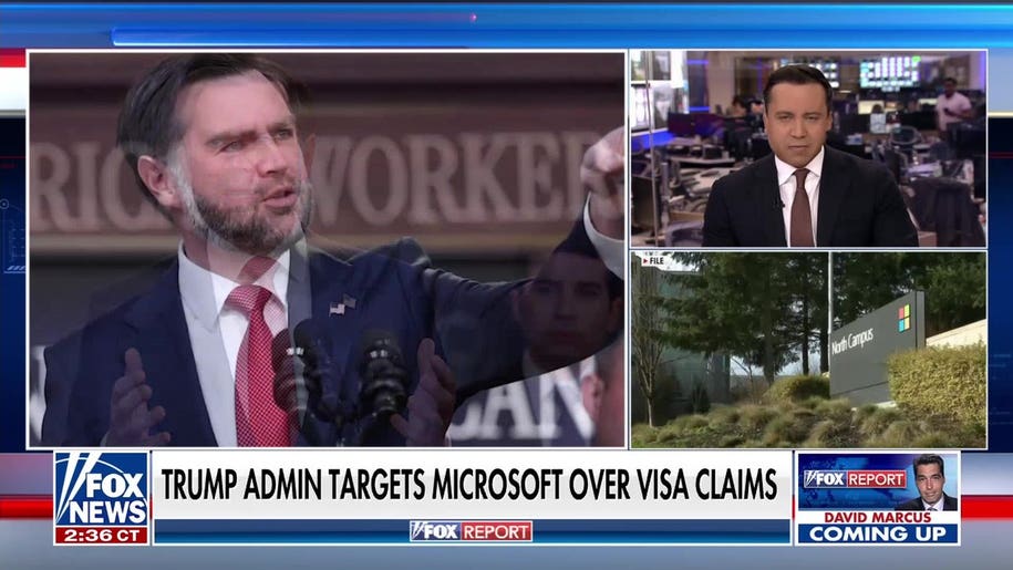 JD Vance warns Microsoft over green card program allegations