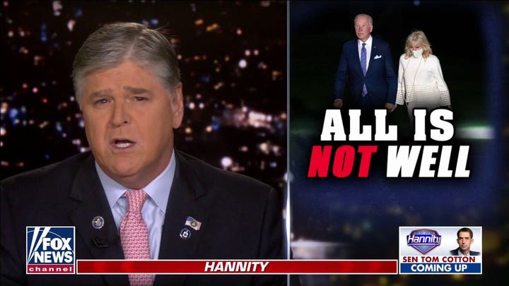 Hannity: Media finally admitting Biden a 'cognitive mess'