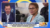 LA mayor skirts question when pressed on Trump admin's border success